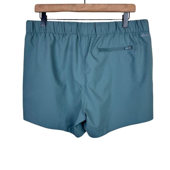 Eddie Bauer Gray Guide Ripstop Moisture Wicking Pull On Outdoor Athletic Shorts - Picture 2 of 7